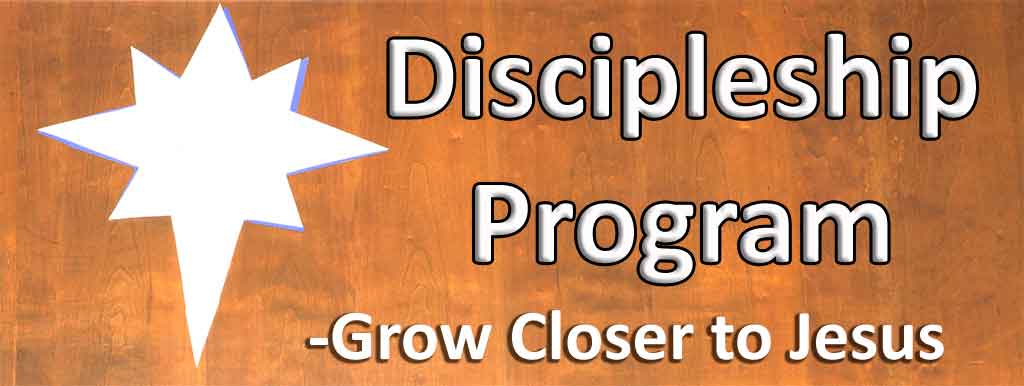 discipleship program -grow closer to Jesus